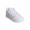 ADIDAS originals sneakers stan smith el td bianco rosso bambino