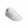 ADIDAS originals sneakers stan smith c ps bianco rosso bambino