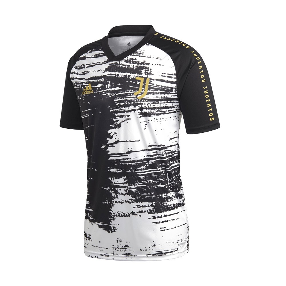 ADIDAS maglia calcio juve pre match 20 21 bianco nero uomo - Acquista  online su Sportland