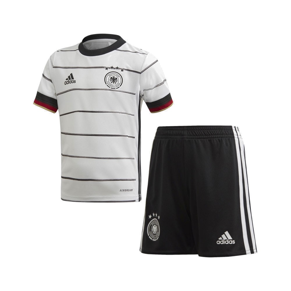 ADIDAS completo calcio germany home bianco nero bambino - Acquista online  su Sportland