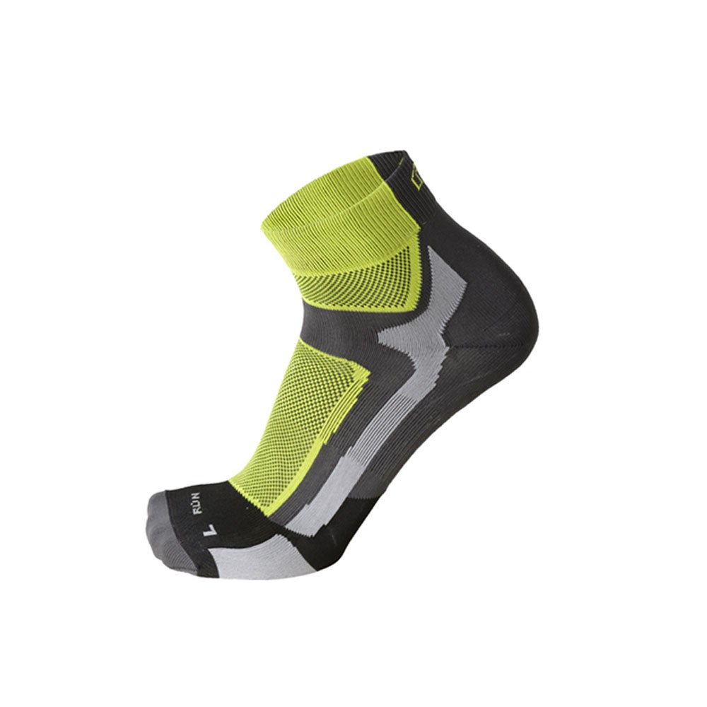Image of Mico Sport Calze Running Professional Extralight Giallo Fluo Uomo L cod068