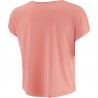 Nike Maglia Running Manica Corta Swoosh Rosa Donna