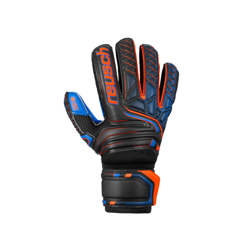 Reusch Guanti Calcio Attrakt Sg Etra Fs Nero Arancio Uomo 10.5 / XL