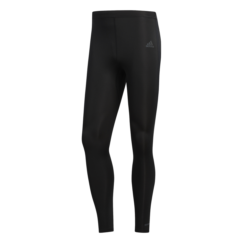 ADIDAS leggings running own nero uomo L