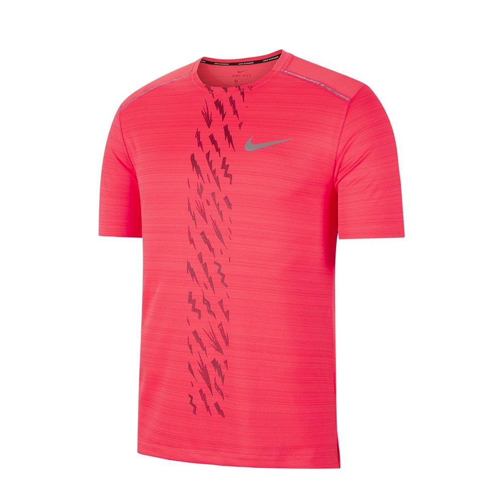 Nike Maglia Running Dry Miler Edge Gx Rosso Uomo - Acquista online su  Sportland