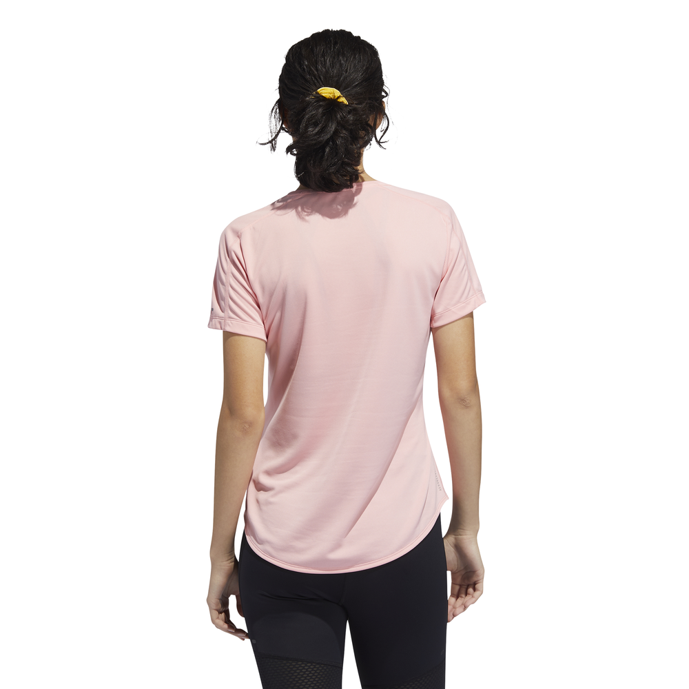 maglietta rosa adidas