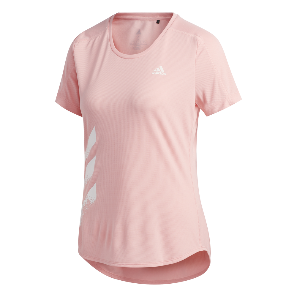 maglietta rosa adidas