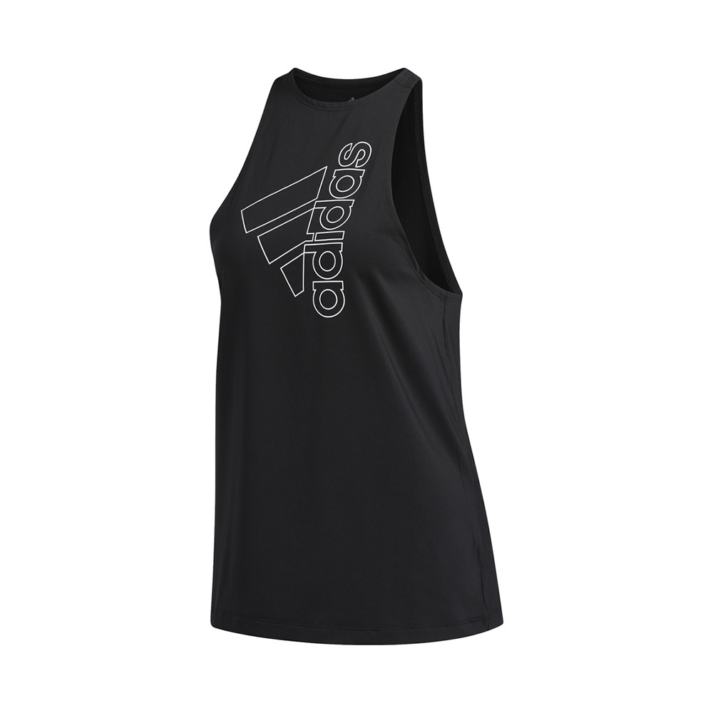 ADIDAS canotta palestra logo train nero donna XS