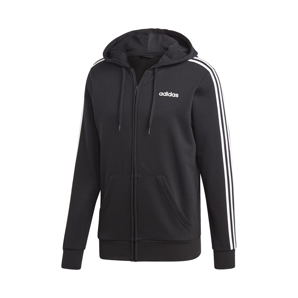 felpa under armour nera con strisce bianche