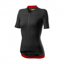 Castelli Maglia Ciclismo Donna Anima 3 Light Nero Donna