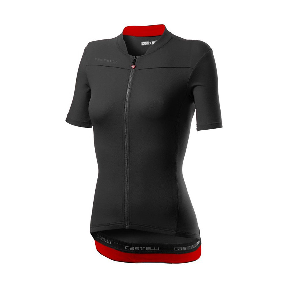 Image of Castelli Maglia Ciclismo Donna Anima 3 Light Nero Donna L