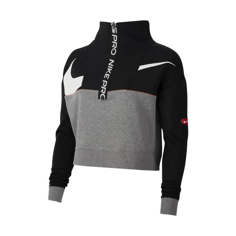 felpa nike donna nero