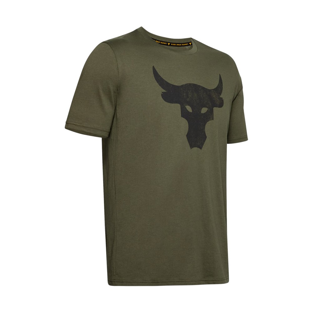 magliette under armour uomo verde