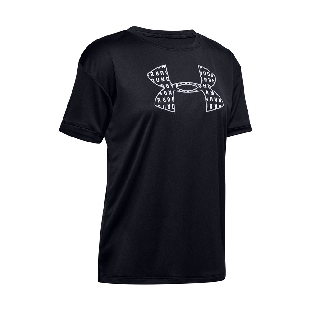 magliette under armour donna nero