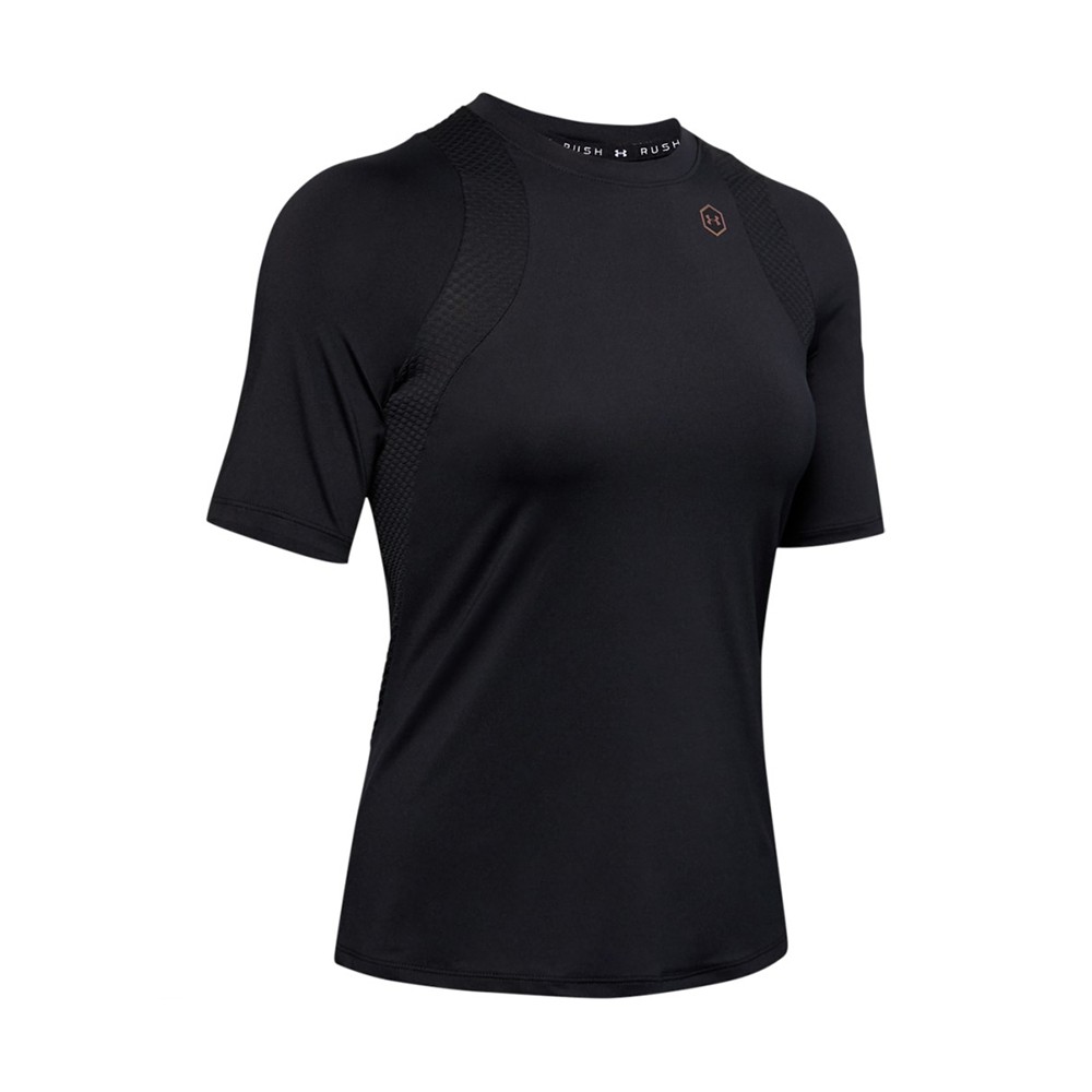 magliette under armour donna nero