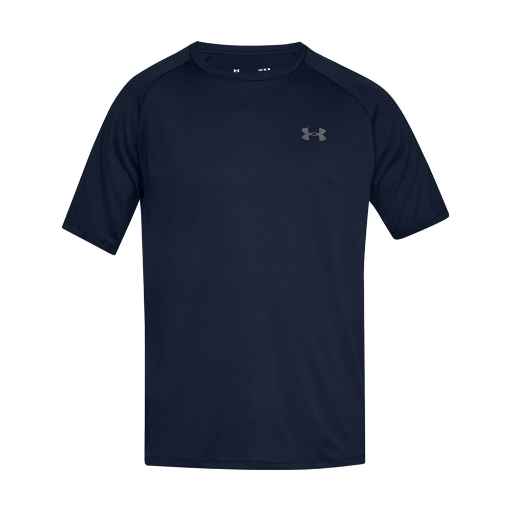 magliette under armour bambino blu