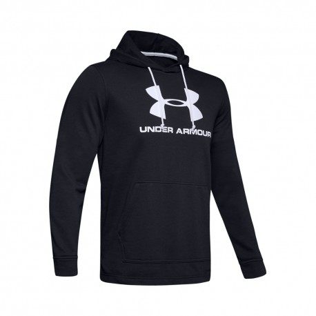 felpa under armour nera e dorata