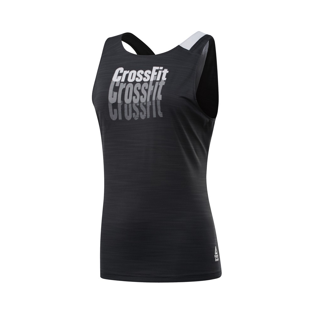 Reebok Canotta Palestra Cross Nero Donna S