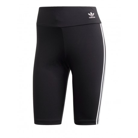 ADIDAS originals shorts ciclista 3 stripes nero donna