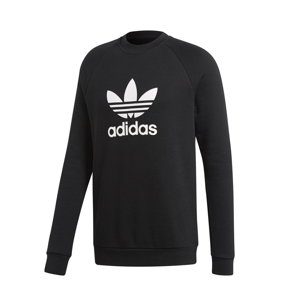 ADIDAS originals felpa girocollo nero uomo - Acquista online su Sportland