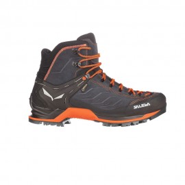Salewa Pedule Trekking Mtn Trainer Mid Gtx Grigio Arancio Uomo