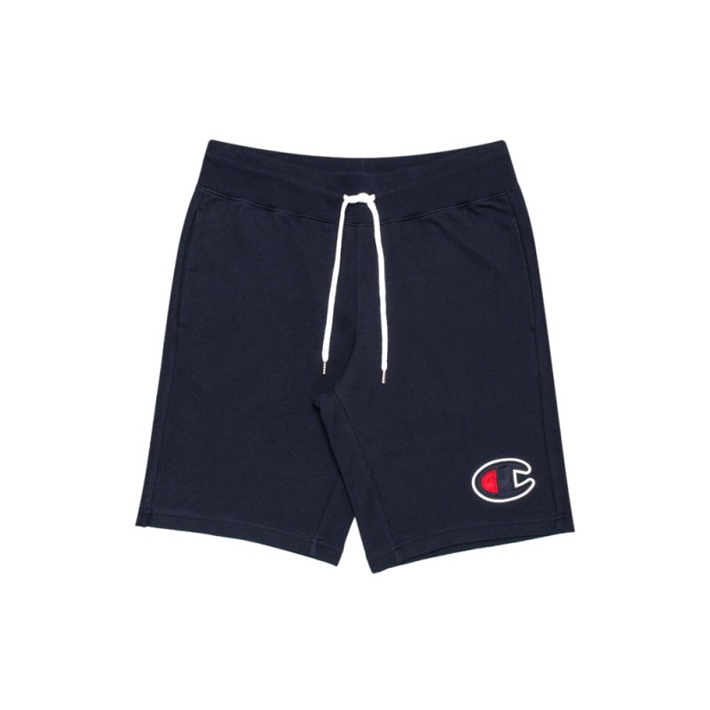 Champion Shorts Logo Blu Uomo - Acquista online su Sportland
