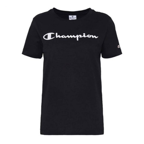 Champion T-Shirt Legacy Nero Donna