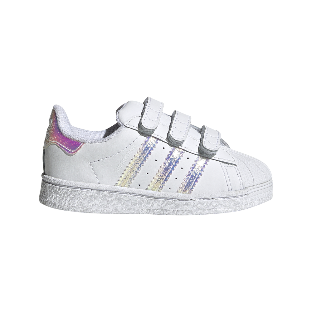 ADIDAS originals sneakers superstar tdv bianco argento baby EUR 24