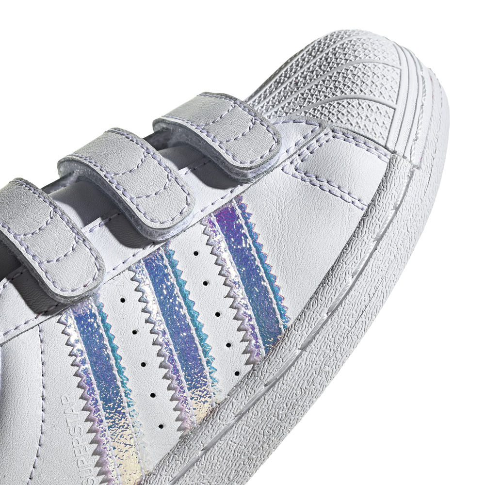 ADIDAS originals sneakers superstar psv bianco argento bambino