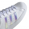 Adidas Originals Sneakers Superstar Gs Bianco Argento Bambino