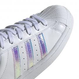 Adidas Originals Sneakers Superstar Gs Bianco Argento Bambino