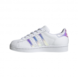 Adidas Originals Sneakers Superstar Gs Bianco Argento Bambino