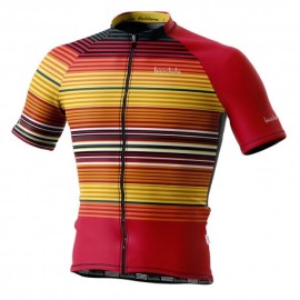 Biciclista Maglia Ciclismo Socorro Multicolore Uomo