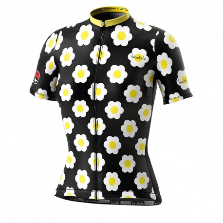 Biciclista Maglia Ciclismo Donna Daisy Multicolore Donna