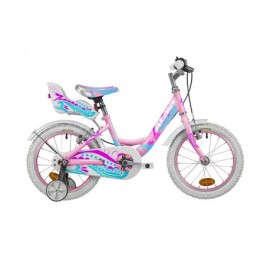 Atala City Bike 16" Molly Rosa Bianco Bambina