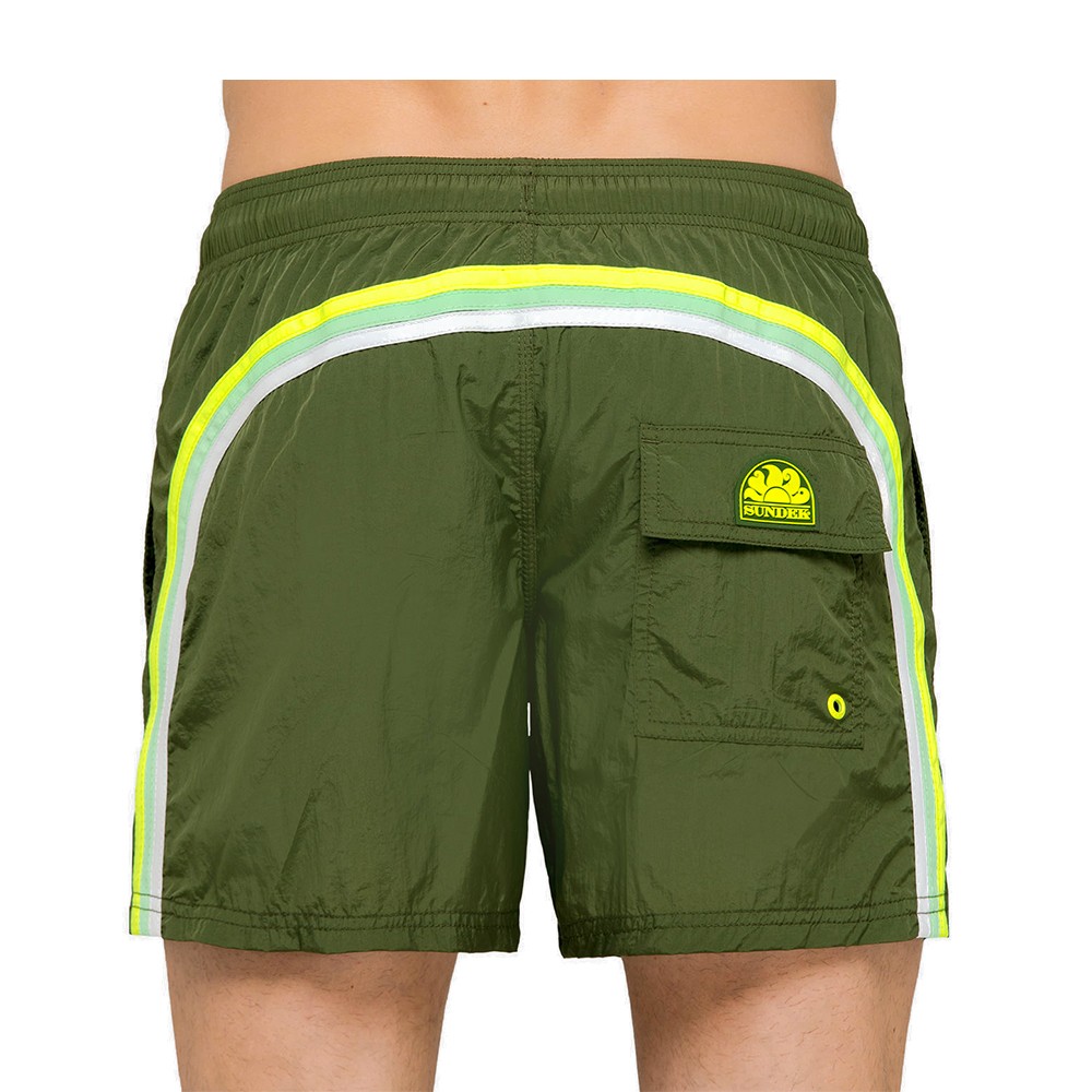 Sundek Costume Boxer Tessuto Ultraleggero Verde Uomo Acquista online