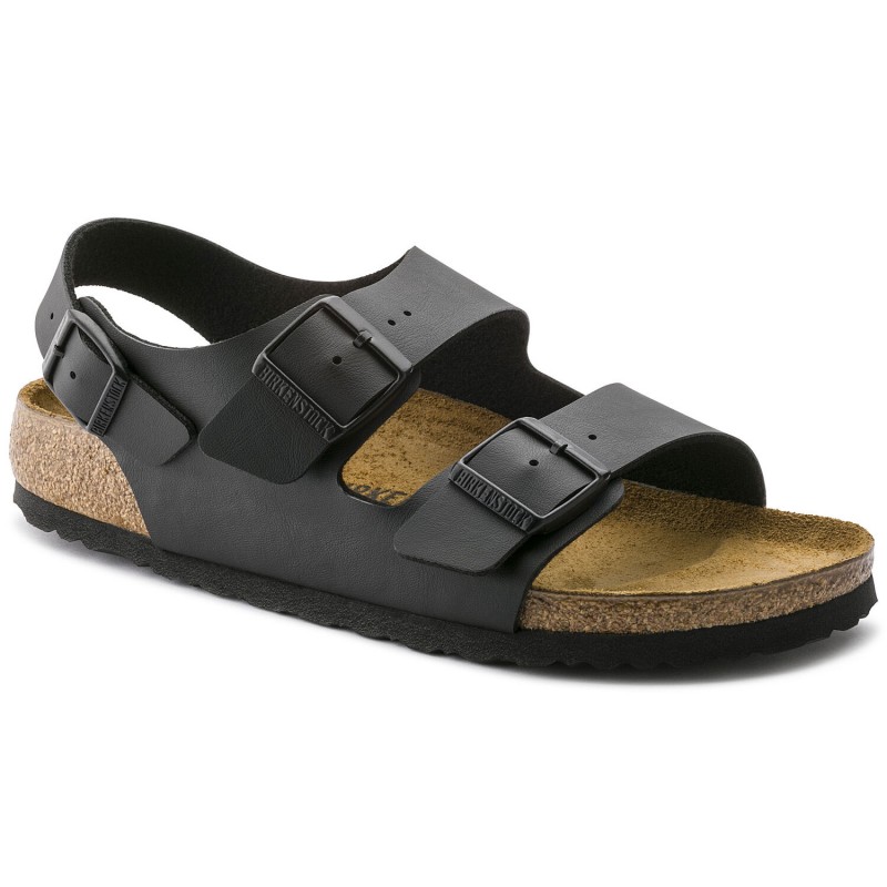 Birkenstock Sandali Mare Milano Nero Uomo