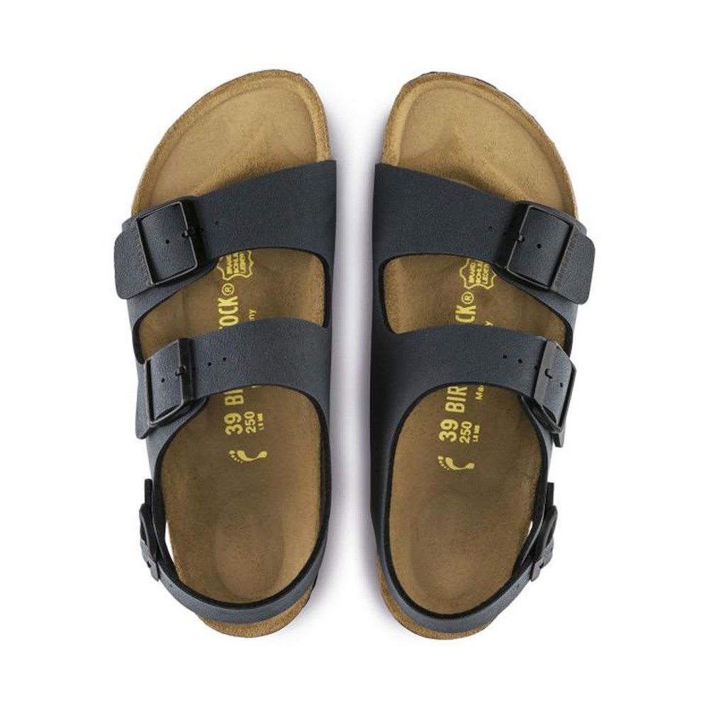 Birkenstock arizona leather sandals - blu. donna farfetch - Stileo.it