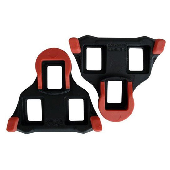 Shimano Attacchi Pedali Bici Da Corsa Rosso 0 Gradi