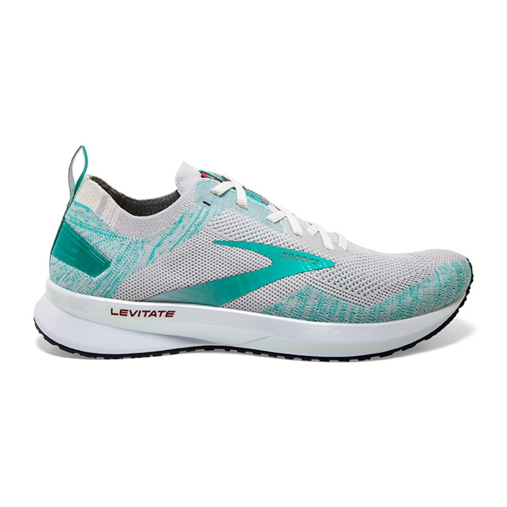 Brooks Scarpe Running Levitate 4 Bianco Azzurro Donna