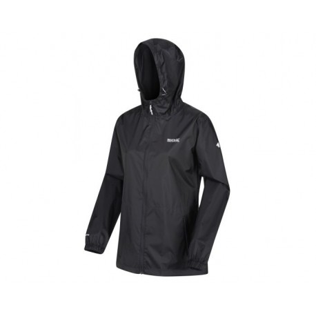 Regatta Donna Nero - Pack-It Iii - Giacca Impermeabile Da Pioggia Da Nera - Immagine 3