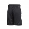 Adidas Pantaloncini Calcio Squadra 17 Team Nero Bianco Bambino