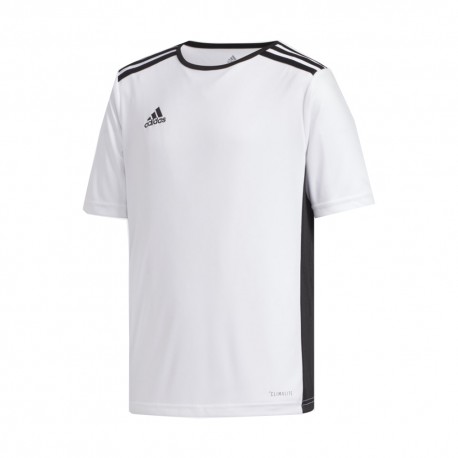 Adidas Maglia Calcio Entrada 18 Team Bianco Nero Bambino