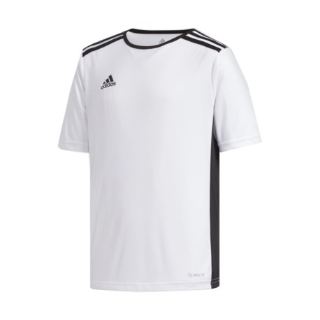 Adidas Maglia Calcio Entrada 18 Team Bianco Nero Bambino