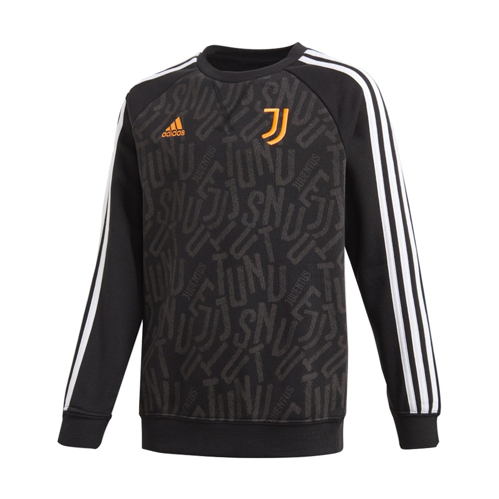 ADIDAS felpa calcio juve crew nero bianco bambino - Acquista online su  Sportland