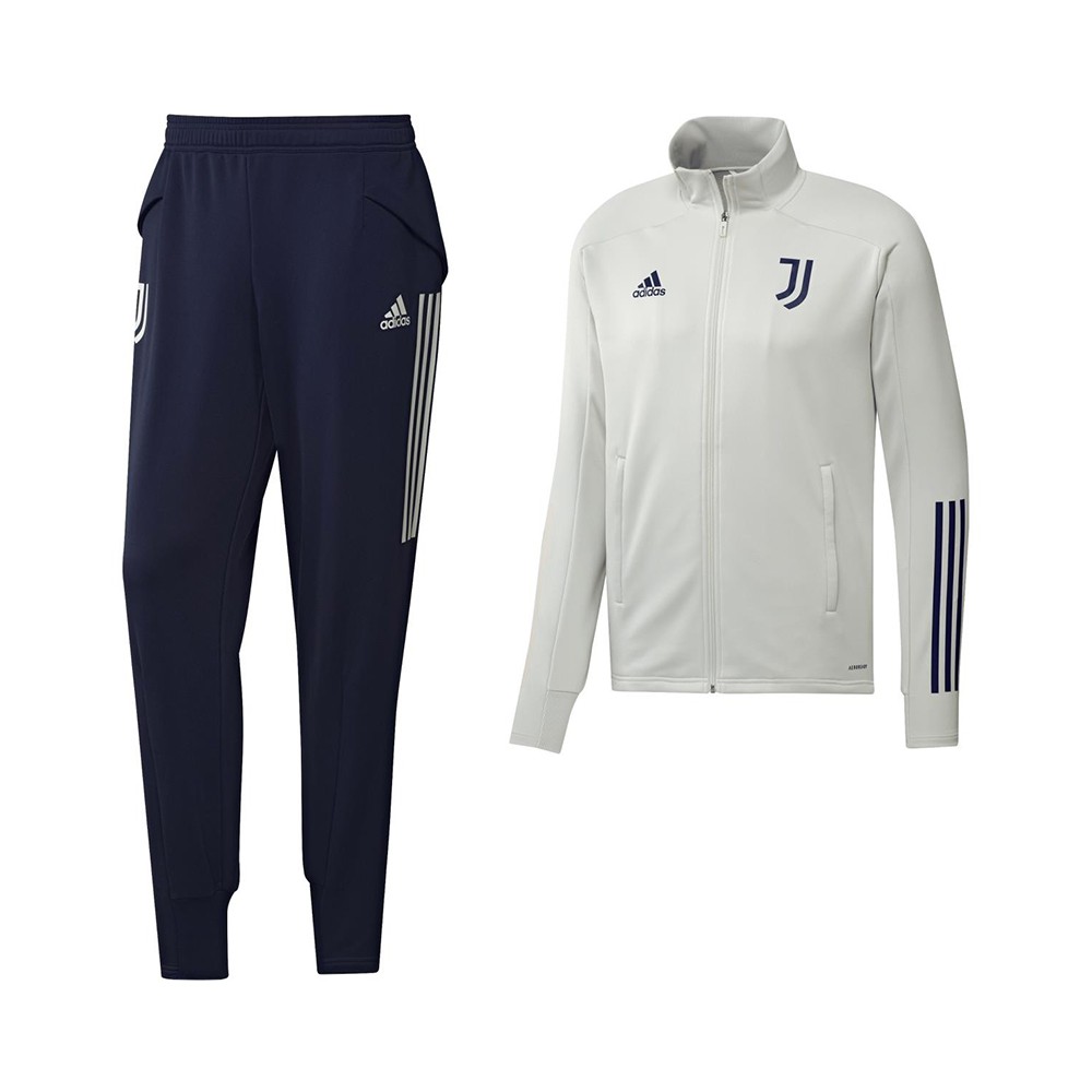 ADIDAS tuta calcio juve 20/21 bianco blu uomo - Acquista online su Sportland