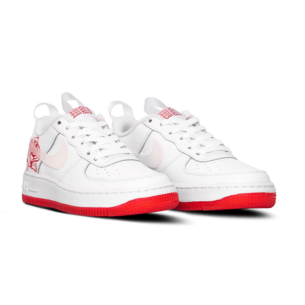 Nike Sneakers Air Force 1 Gs Bianco Rosso Bambino - Acquista online su  Sportland