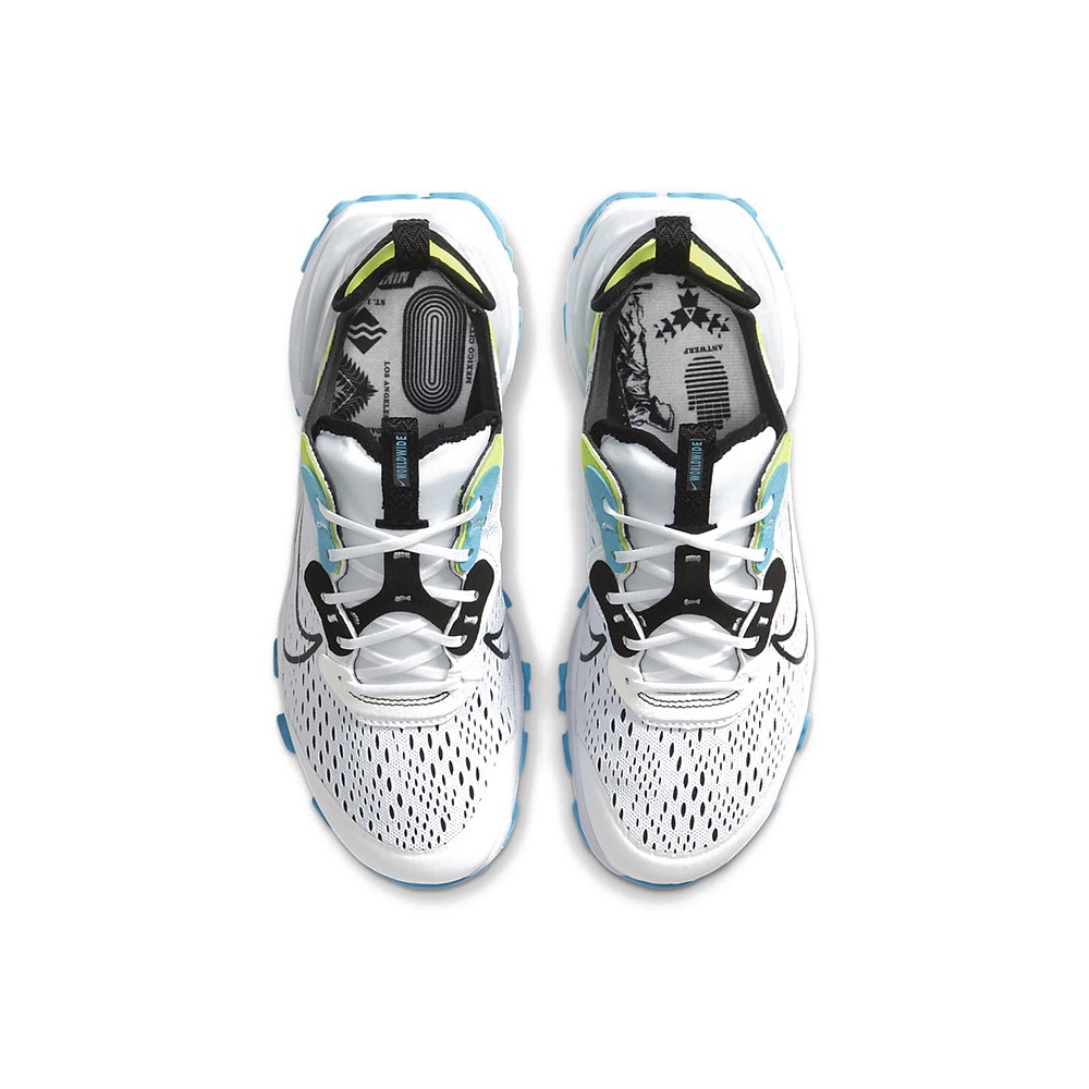 Nike Sneakers React Vision Gs Bianco Blu Bambino - Acquista online ... الريبورت Nike Sneakers React Vision Gs Bianco Blu Bambino - Acquista online ... الريبورت