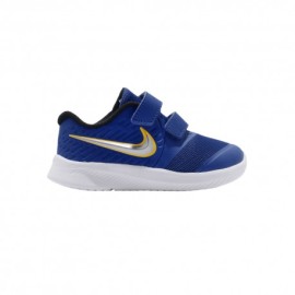 Nike Sneakers Star Runner 2 Td Blu Argento Bambino