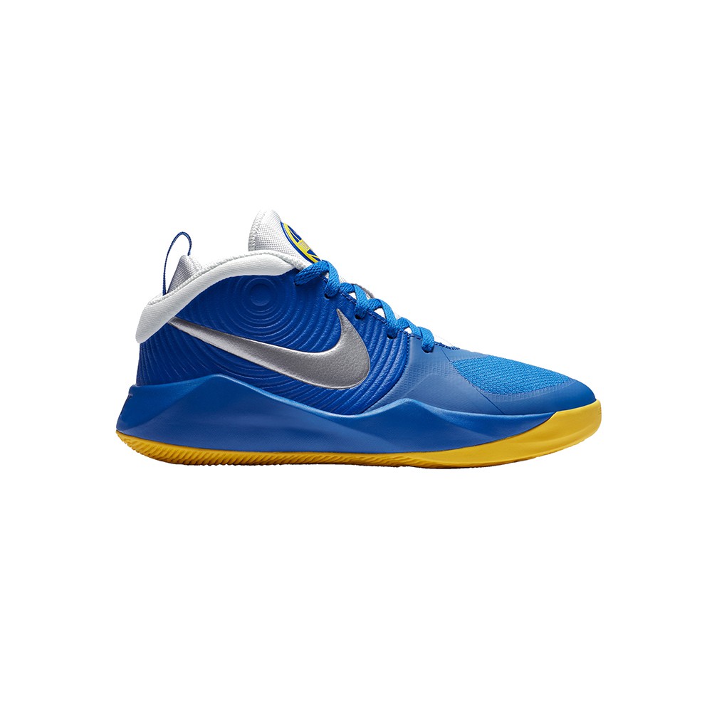 nike scarpe blu bambino Nike Scarpe Ginnastica Team Hustle D9 Gs Blu Bambino - Acquista